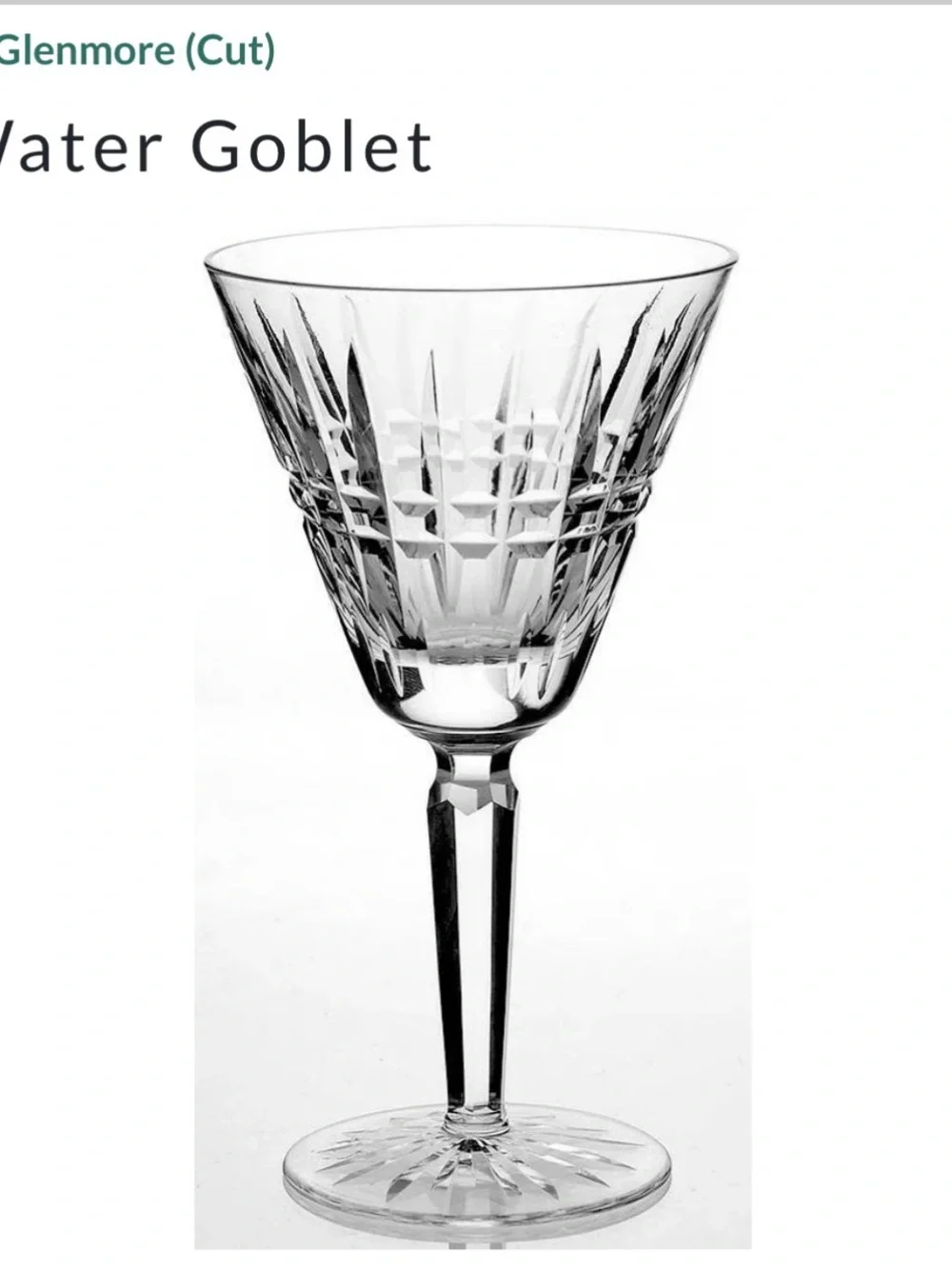 Set of 5 Waterford Crystal 